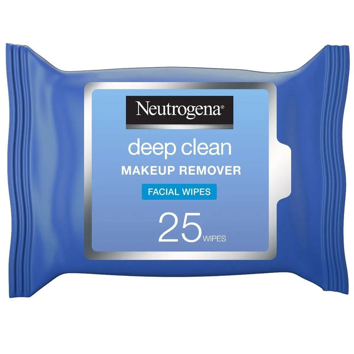 Neutrogena Deep Clean Makeup Remover Facial Wipes 25 Wipes Neutrogena - Luxeery