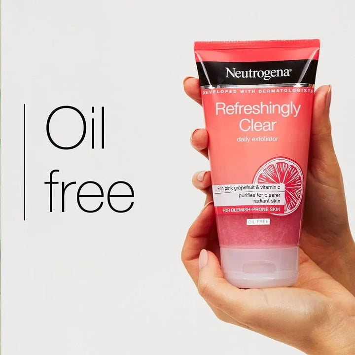 Neutrogena Refreshingly Clear Oil Free Daily Exfoliator 150M Neutrogena - Luxeery