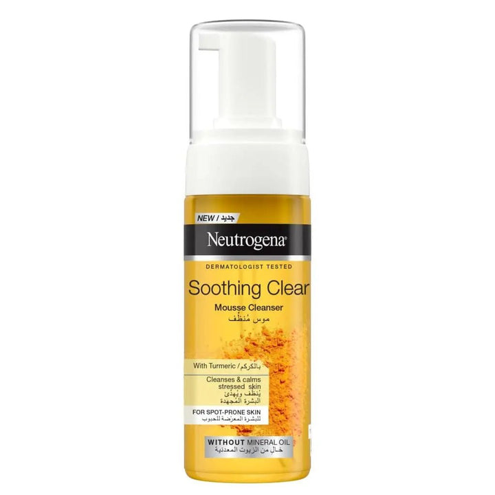 Neutrogena Soothing Clear Mousse Cleanser 150Ml Neutrogena - Luxeery