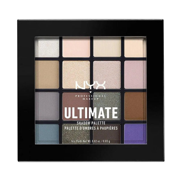 NYX Ultimate Shadow Palette Cool Neutrals Nyx - Luxeery