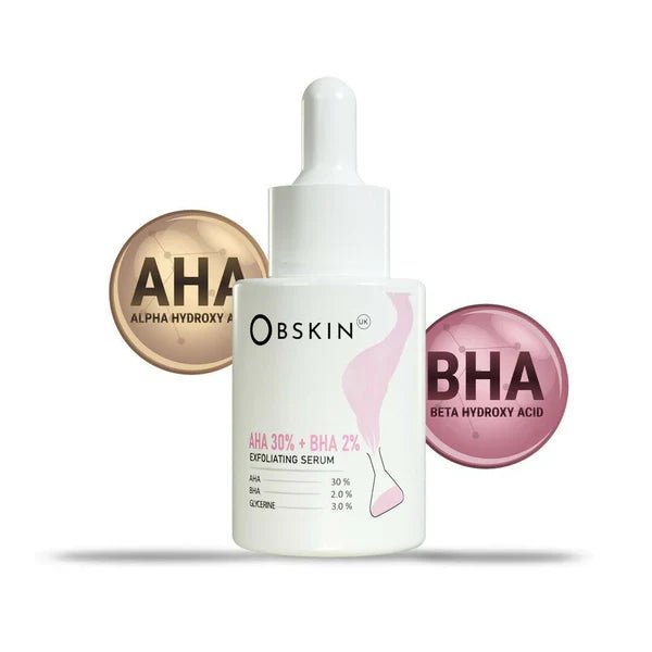 Obskin - AHA 30% + BHA 2% Exfoliating Serum 30ml Obskin - Luxeery