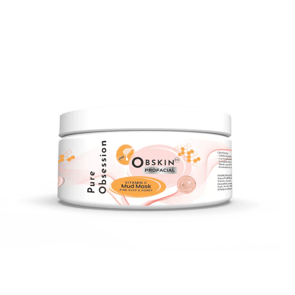 Obskin - Pink Clay Mud Mask - 100Ml Obskin - Luxeery