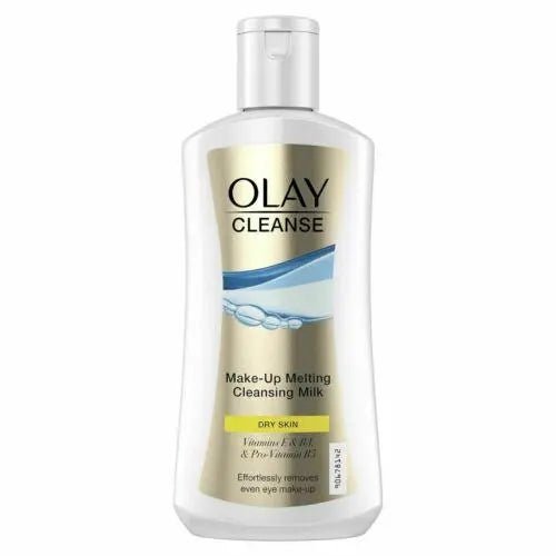 Olay Cleanse Make Up Melting Cleansing Milk Dry Skin 200Ml Olay - Luxeery