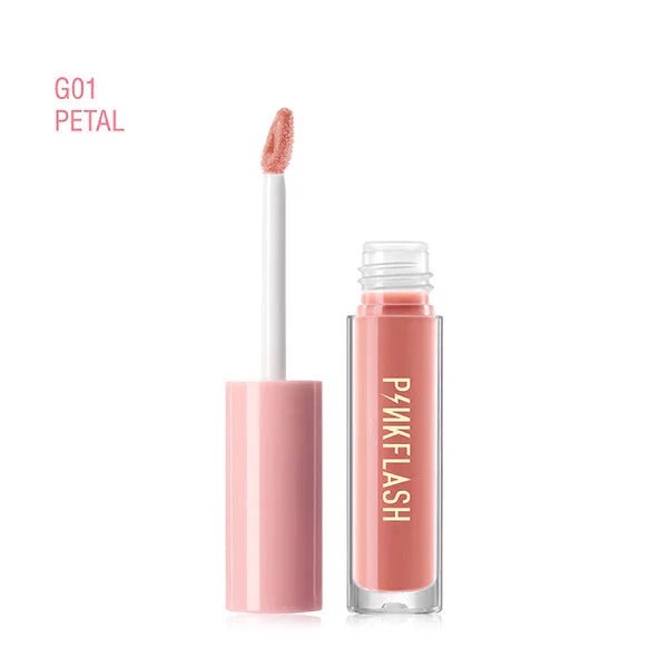 PinkFlash - Lasting Glossy Lipgloss - G01 PinkFlash - Luxeery