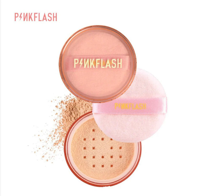 PinkFlash - Lasting Matte Loose Powder - 111 PinkFlash - Luxeery