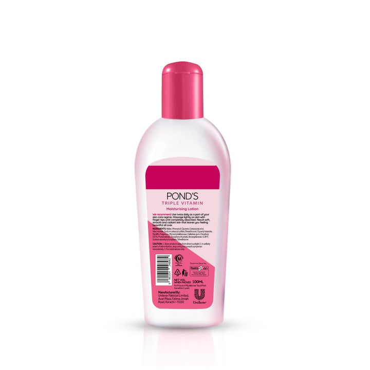 Ponds Lotion Silky Smooth Skin 100Ml Ponds - Unilever Pakistan - Luxeery