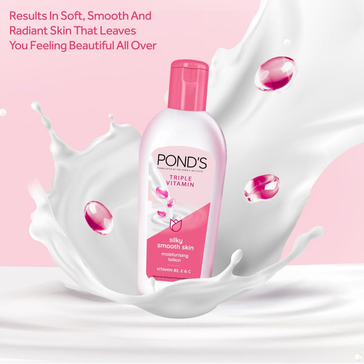 Ponds - Lotion Silky Smooth Skin 100Ml Ponds - Unilever Pakistan - Luxeery