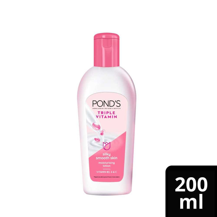 Ponds - Lotion Silky Smooth Skin 200Ml Ponds - Unilever Pakistan - Luxeery