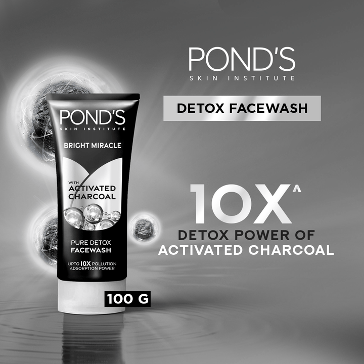 Pond's Pure Detox Anti - Pollution - Purity Face Wash, 100g Ponds - Unilever Pakistan - Luxeery