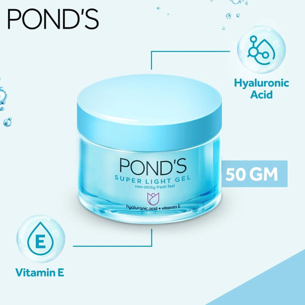 POND'S Super Light Gel - 50G Ponds - Unilever Pakistan - Luxeery