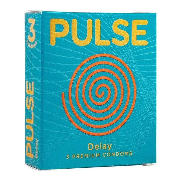 Pulse - Delay 3 Premium Condoms Pulse - Luxeery