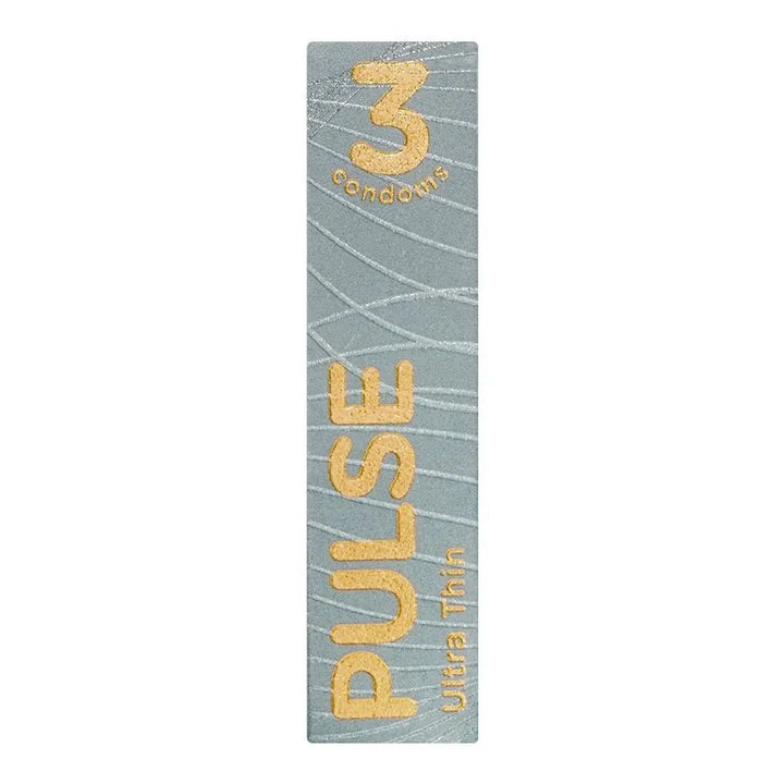 Pulse - Ultra Thin 3 Premium Condoms Pulse - Luxeery