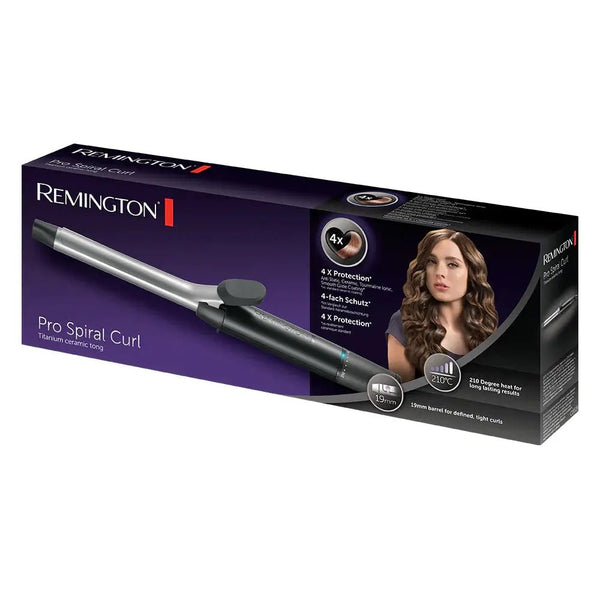 Remington Pro Spiral Curl Titanium Ceramic Tong, Ci5519 REMINGTON - Luxeery