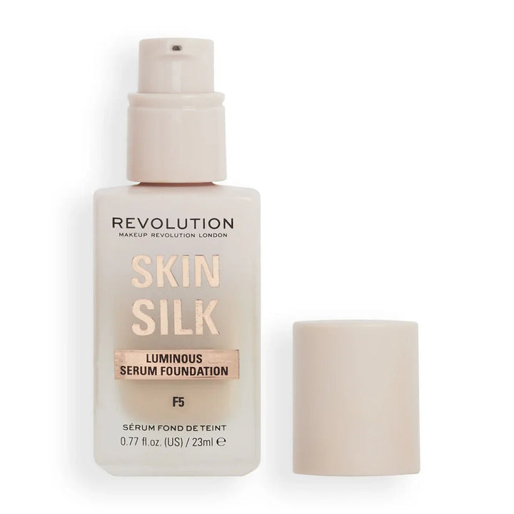 Revolution Skin Silk Serum Foundation F5 Makeup Revolution - Luxeery