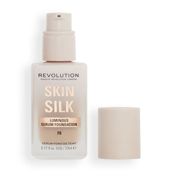 Revolution Skin Silk Serum Foundation F8 Makeup Revolution - Luxeery