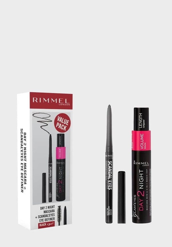 Rimmel London Day to Night Mascara + Scandaleyes Eye Definer Rimmel London - Luxeery