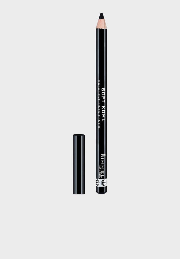 Rimmel Soft Khol Kajal Eyeliner Pencil Jet Black 034061 Rimmel - Luxeery