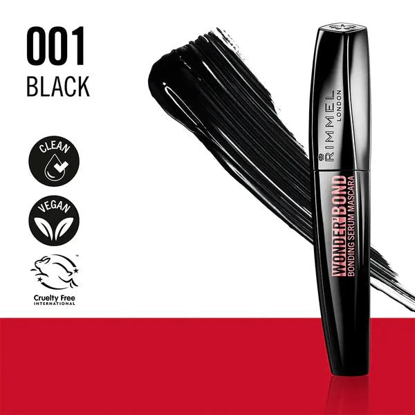 Rimmel - Wonder Bond Mascara Black Rimmel - Luxeery