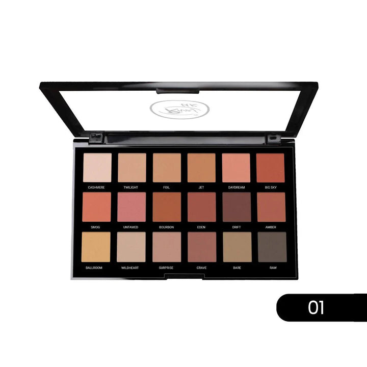 Rivaj - HD Flawless Eyeshadow Palette (18 in 1) Rivaj - Luxeery