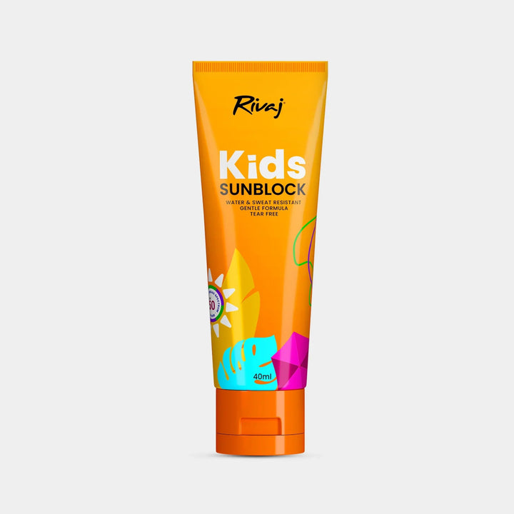 Rivaj - Kids Sunblock SPF50 - 40Ml Rivaj - Luxeery