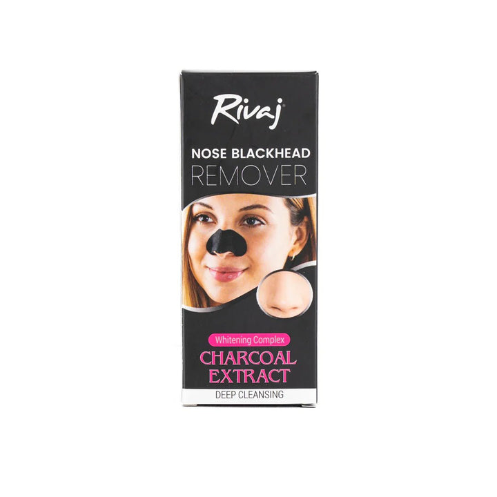 Rivaj - Nose Blackhead Remover Whitening Complex Charcoal Mask - 50Ml Rivaj - Luxeery