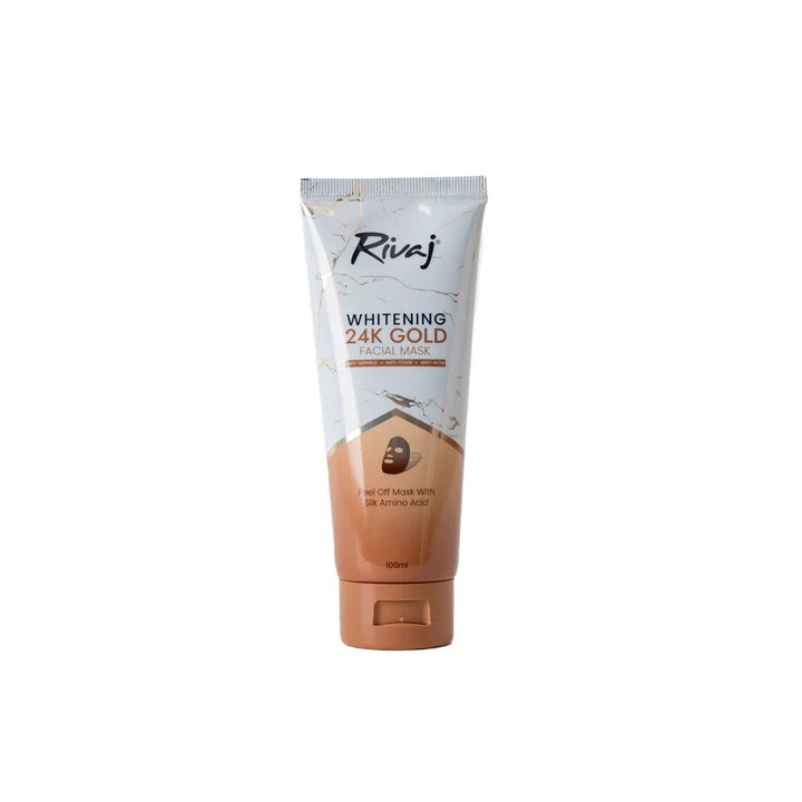 Rivaj - Whitening 24K Gold Facial Mask 100ml Rivaj - Luxeery