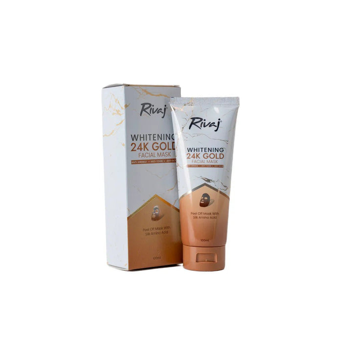 Rivaj - Whitening 24K Gold Facial Mask 100ml Rivaj - Luxeery