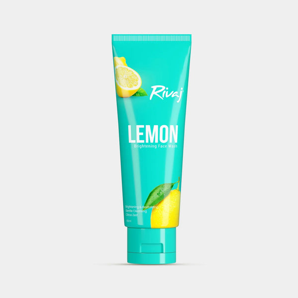 Rivaj - Whitening Face Wash - Lemon Extract - 100Ml Rivaj - Luxeery