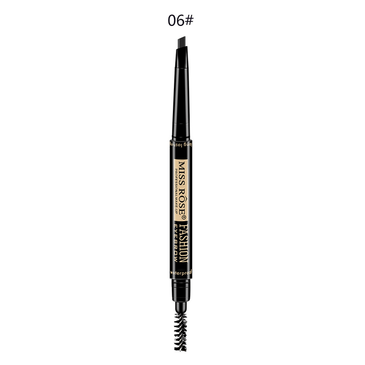 Rs 12 - Miss Rose - 2In1 Eyebrow Pencil & Brush - 06 Luxeery - Luxeery