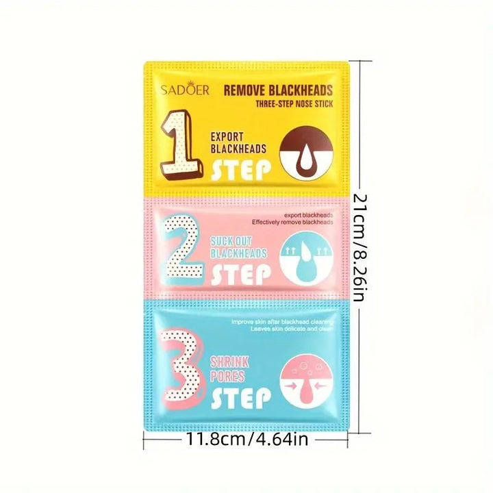 Sadoer - 3 Steps Blackhead Removing Mask Sadoer - Luxeery