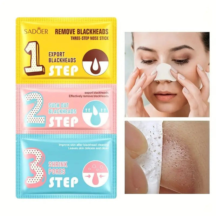 Sadoer - 3 Steps Blackhead Removing Mask Sadoer - Luxeery