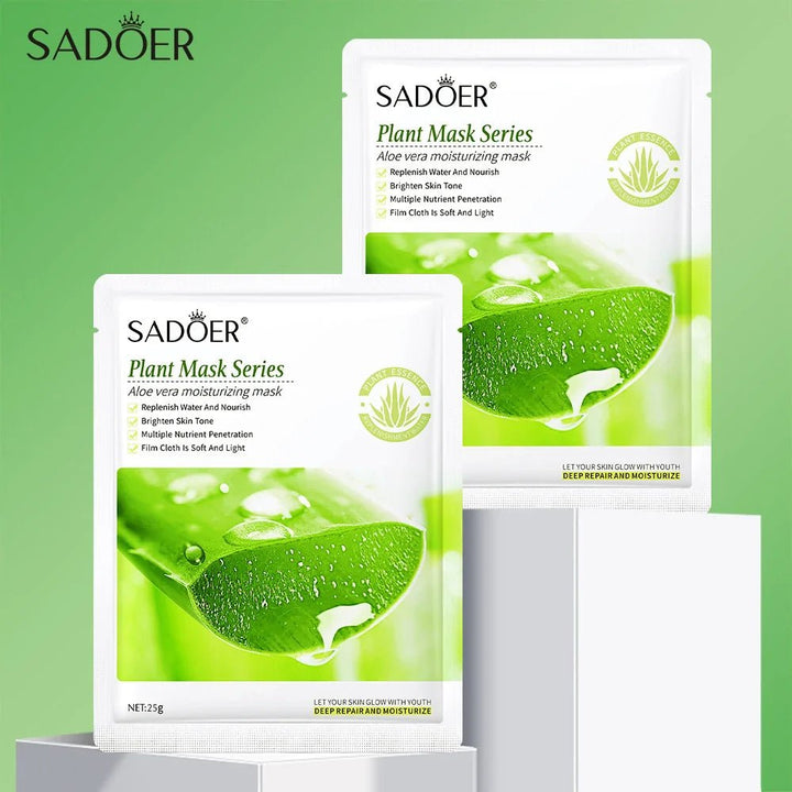 Sadoer - Aloe Vera Moisturizing Facial Mask - 25g Sadoer - Luxeery