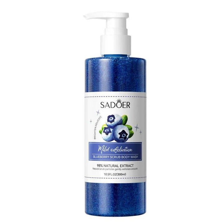 Sadoer Blueberry Scrub Body Wash 300Ml Sadoer - Luxeery