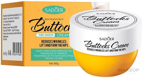 Sadoer Buttocks Firm Smooth Cream 80G Sadoer - Luxeery