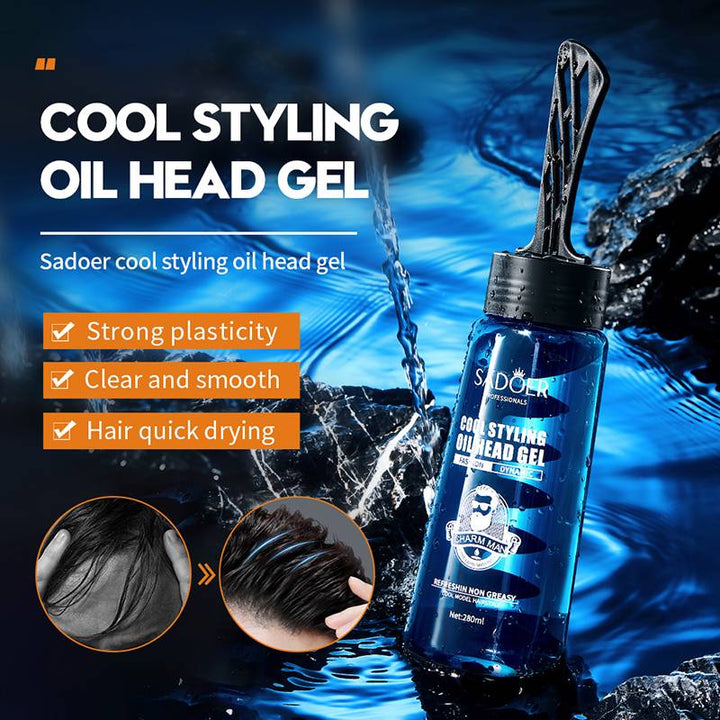 Sadoer Cool Styling Oil Head Gel 280Ml Sadoer - Luxeery