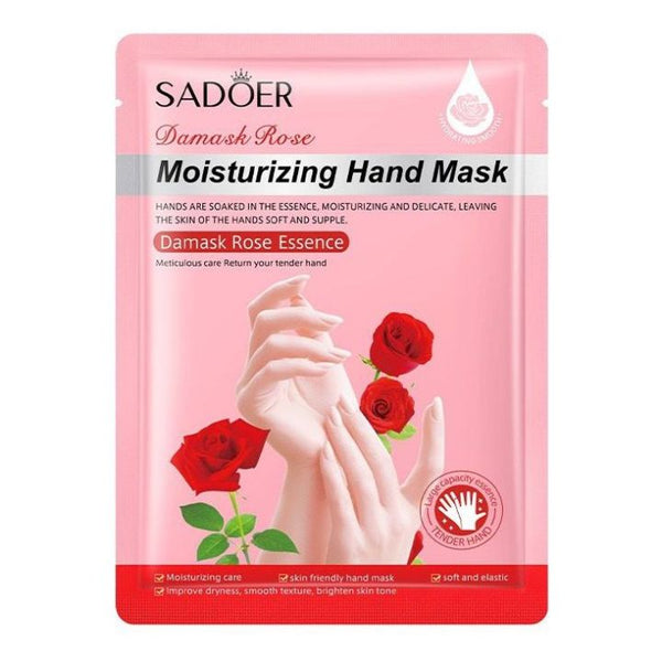 Sadoer Damask Rose Moisturizing Hand Mask 35G - 1 PC Sadoer - Luxeery