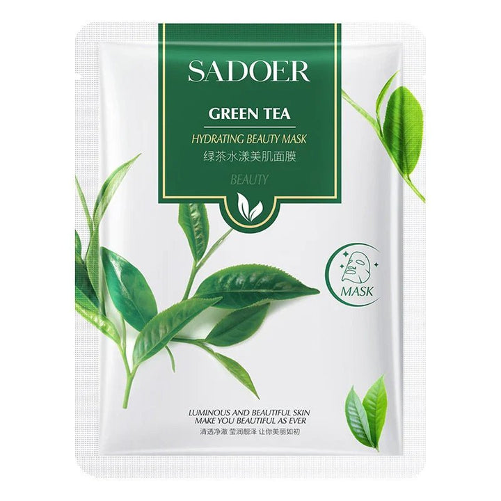 Sadoer Green Tea Face Mask 25G - 1 PC Sadoer - Luxeery