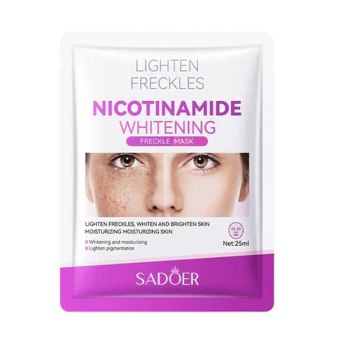 Sadoer Nicotinamide Whitening Anti - Freckle Facial Sheet Mask - 25g Sadoer - Luxeery