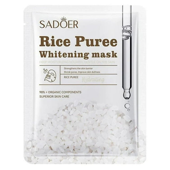 Sadoer - Rice Puree Whitening Facial Mask - 25g Sadoer - Luxeery