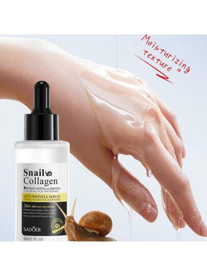 Sadoer Snail Collagen Anti - Wrinkle Serum 50Ml Sadoer - Luxeery