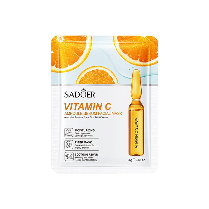 Sadoer - Vitamin C Ampoule Serum Facial Mask - 25g Sadoer - Luxeery