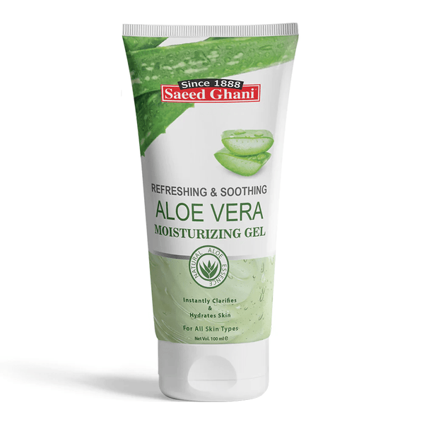 Saeed Ghani - Aloe Vera Soothing & Moisturizing Gel Tube 100Ml Saeed Ghani - Luxeery