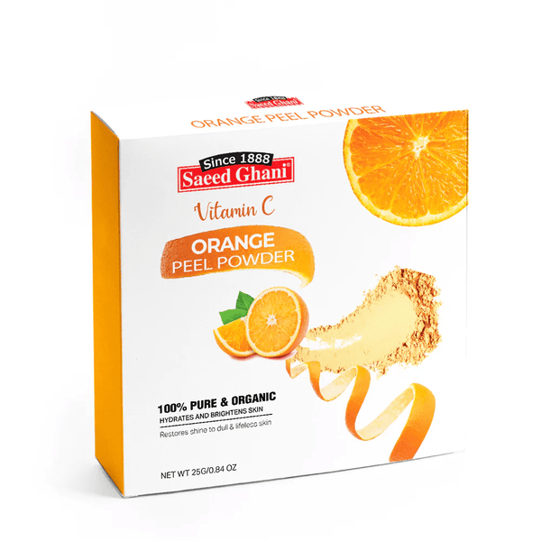 Saeed Ghani - Vitamin C Orange Peel Powder 25g Saeed Ghani - Luxeery