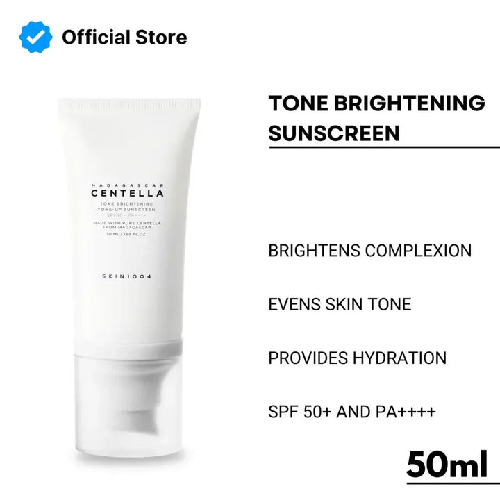 Skin1004 - Madagascar Centella Tone Brightening Tone - Up Sunscreen SPF50+ PA+++ 50ml SKIN1004 - Luxeery