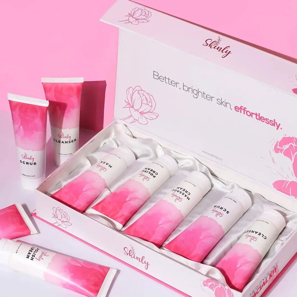 Skinly - Mighty Glow Facial Kit Skinly - Luxeery