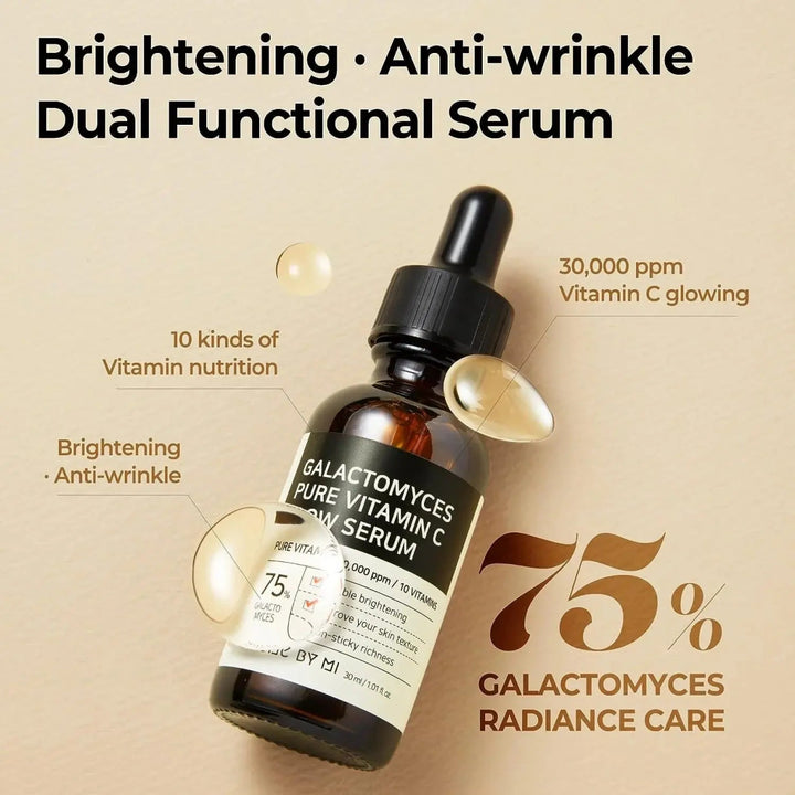 Some By Mi Galactomyces Pure Vitamin Glow Serum/30ml Some By Mi - Luxeery