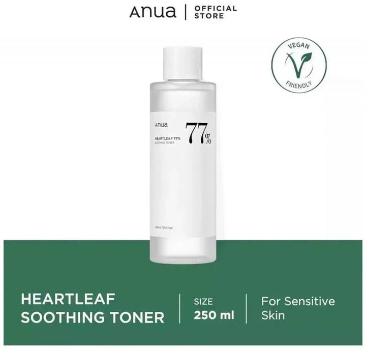 [Soothing and radiant Duo] Anua - Heartleaf 77% Soothing Toner 40ml + Beauty of Joseon Relief Sun : Rice + Probiotics SPF50+ PA++++ 10 ml ANUA + Beauty of JOSEON - Luxeery