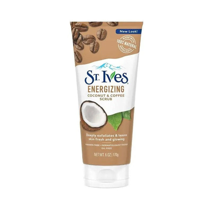 St Ives Energizing Coconut & Coffee Face Scrub 170 Gm St. Ives - Luxeery