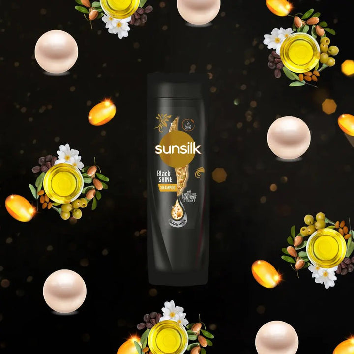 Sunsilk Black shine Shampoo 80ml Sunsilk - Unilever Pakistan - Luxeery