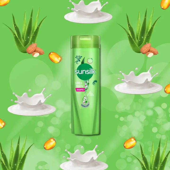 Sunsilk Long & Healthy Shampoo 80Ml Sunsilk - Unilever Pakistan - Luxeery